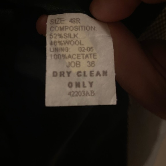 Vintage Jos A. Bank Wool Sport Coat 48r - Picture 5 of 5